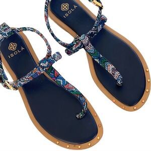 EUC Isola leather sandals